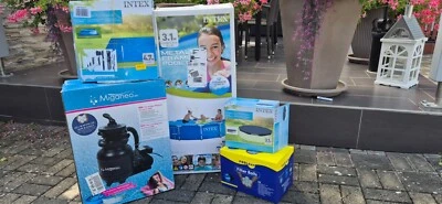 pool set mit sandfilter fast wie neu zu verkaufen - Bild 1 von 4