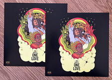 2  Bob Marley “One Love” LIMITED EDITION 2024 Movie Handbill Poster 12 X 12