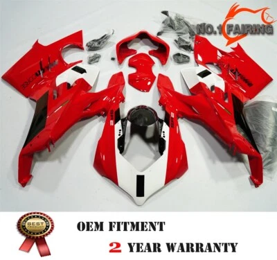 Kit de carenado de motocicleta para Ducati Panigale 2023 2024 V4 S/SP/R Kit de carrocería ABS Foto 1 de 2