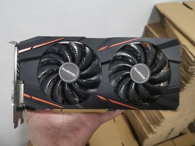 GIGABYTE AMD Radeon RX590 GME 8GB GDDR5 PCI-E Graphics Video Card DP DVI HDMI - Image 1 of 4