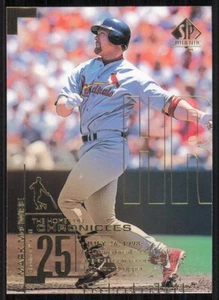 1999 SP Authentic Home Run Chronicles #HR48 Mark McGwire - Picture 1 of 2