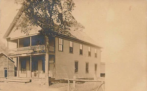 Lower Cabot VT Charles Hatch Store Dr. Daniels Veterinary Office RPPC - Picture 1 of 2