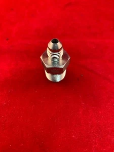 Gates Hose Adapter  G60490-0406 Male JIC 37 4AN Flare to Male Pipe NPTF 4MJ-6MP - Picture 1 of 6