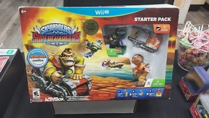 NIB SKYLANDERS SUPERCHARGERS NINTENDO WII U VIDEO GAME STARTER SEALED BRAND NEW - Picture 1 of 9