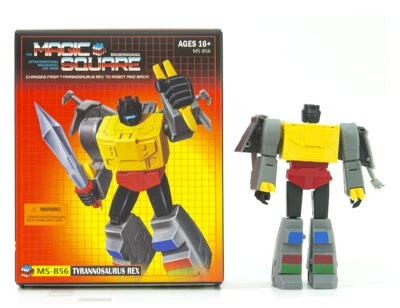 Magic Square toys MS-B56 Grimlock G1 Tyrannosaurus Rex Action Figure In Stock - Image 1 of 4