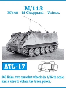 Friulmodel - Pistas de tanque de metal para M113 M548 - M Chapparal - Vulk 1/35th - ALT17 - Imagen 1 de 1