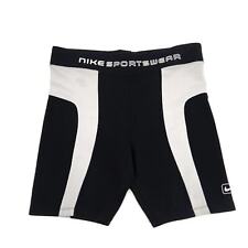 Nike Sportswear Stretch Bike Shorts Pants  CZ9771  Womens Size XL Black Grey
