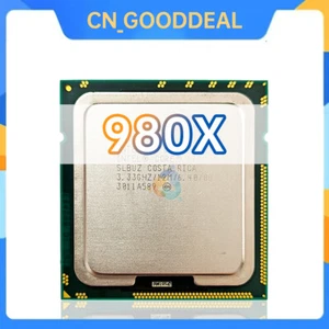 Intel Core i7-980X SLBUZ 3.33GHz 6C / 12T 12MB 130W LGA1366 CPU Processor - Picture 1 of 1
