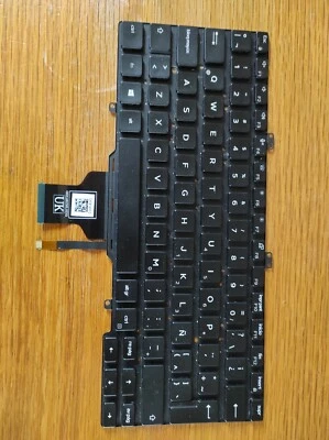 Dell Latitude 7400,5400 keyboard Spanish. Y1F5W - Image 1 of 2