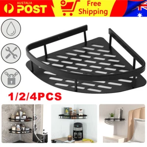 Bathroom Corner Shower Shelf Storage Rack Shampoo Soap Holder Caddy Organiser AU - Picture 1 of 14