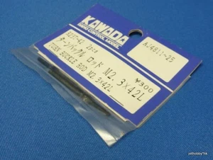 (Kawada R23T-42) Fibbia girevole M2,3x42mm nera 2 pezzi Made in Japan - Foto 1 di 1