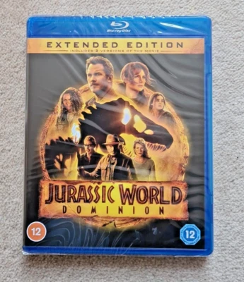 BLU-RAY  JURASSIC WORLD DOMINION       BRAND NEW SEALED UK STOCK - Image 1 of 2