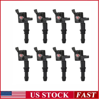 Paquete de 8 bobinas de encendido para Ford F150 F250 F350 2005 2006 2007 2008 5,4 L 4,6 L 05-08 Foto 1 de 4