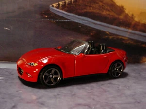 2023 BLUE HIGHWAYS III Design '15 MAZDA MX-5 MIATA 💥 red; 5sp 💥Matchbox Loose - Picture 1 of 2