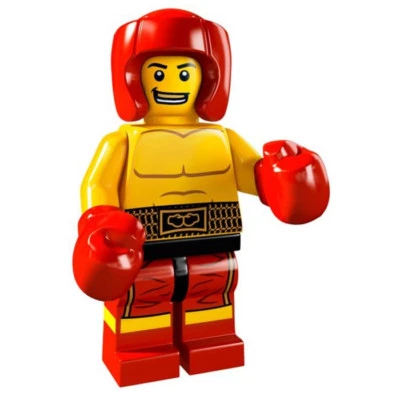 Lego Boxer minifig Circus City Town Sport Minifigures Series 5 - Image 1 of 2