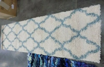 Alfombra manchada marfil/seafoam 2'-3 x 8', precio reducido 1172571925 SGDS257J-28 Foto 1 de 3