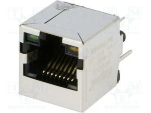 Bel Fuse SI-46001-F Ethernet Modular Magjack Connector 1 Port 100 Base-T RJ45 - Picture 1 of 1