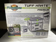 Flambeau Outdoors 455Tkp Multi-Purpose Premium Tuff Krate with Dual Rod Holders