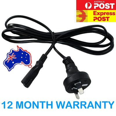 Playstation 2 POWER CABLE / LEAD Replacement for Sony PS2 Console AU NZ Plug - Image 1 of 3