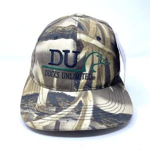 Gorra Ducks Unlimited Correa Trasera Marrón Camuflaje Béisbol Papá Caza Talla Única EE. UU. - Imagen 1 de 8
