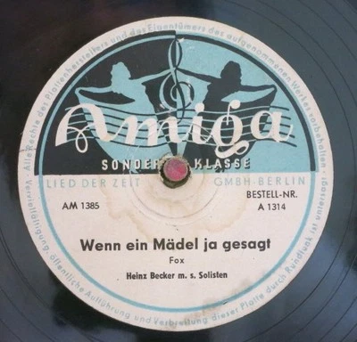Heinz Becker m.s. Solisten 78 RPM / Du, Du Kannst Ja Küssen (12-0525-MK) - Bild 1 von 2