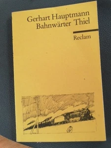 Heft Reclam 6617 Gerhart Hauptmann Bahnwärter Thiel - Bild 1 von 2