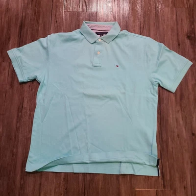 Tommy Hilfiger polo Sweatshirt Mens Spell out Embroidered vintage Logo 90s sz XL - Image 1 of 4