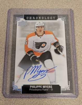 PHILIPPE MYERS 2019-20 UD CHRONOLOGY FRANCHISE HISTORY AUTOGRAPH AUTO #FH-PH-PM - Image 1 of 2