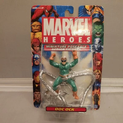 Figuras de acción posables en miniatura Toy Biz Doc Ock 2005 71581 de Marvel Heroes Foto 1 de 4