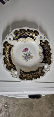 Weimarer Porzellan Schale Echt Kobalt 22-25cm - Bild 1 von 3