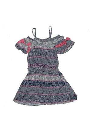Vestido gris Ella Moss para niñas 12 Foto 1 de 2