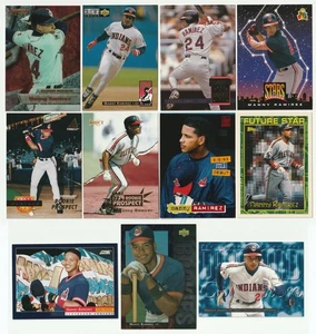 MANNY RAMIREZ - Lote de 11 cartas - 1994 estilo novato *Indios de Cleveland* - Imagen 1 de 5