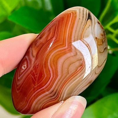 30G Natural polished agate, quartz crystal, hands-on play, spiritual healing - Image 1 of 4