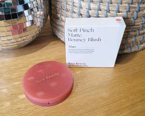 BNIB Rare Beauty Matte Bouncy Blush Cream-to-Powder - Hope Colourway Cheeks 6.4g - Picture 1 of 7