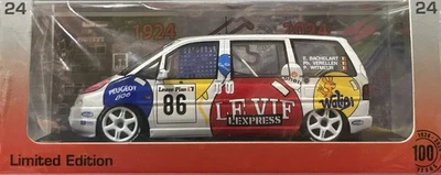 SPARK 1/43 100SPA13 Peugeot 806 #86 24h Spa 1995 Witmeur Bachelart Verellen - Photo 1/4