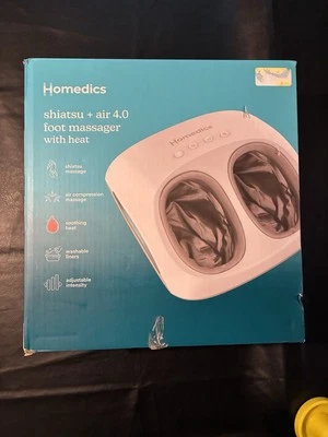 Homedics 指压 + 空气 4.0 足部按摩器带热按摩 M67A — 第 1/4 张图片