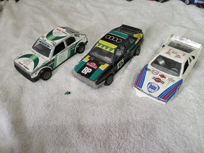 Hot Wheels No Mebetoys 1/25 Lotto opel Kadett Audi Quattro Lancia 037 Rottami  - Immagine 1 di 4