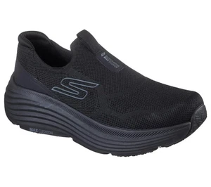 Herren Skechers Schuhe Max Cushioning Schwarz Endeavour Running Slipper Leicht 220624 - Bild 1 von 8
