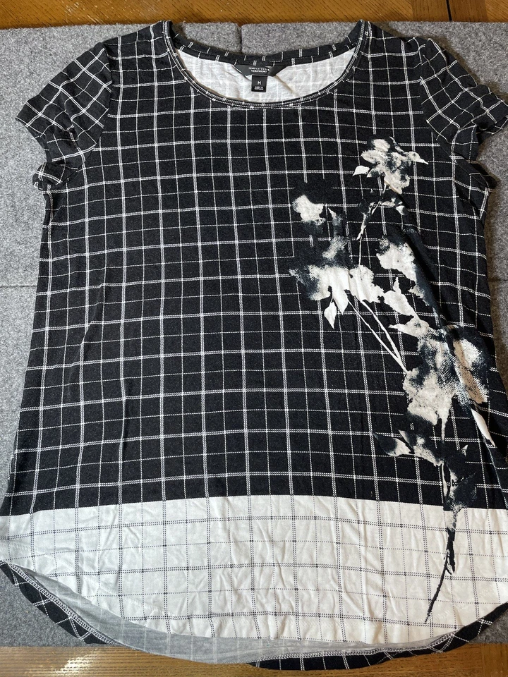 Blusa Vera Wang a Cuadros Talla M Foto 1 de 4