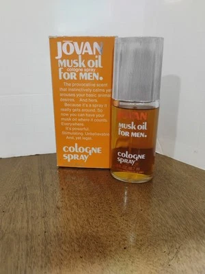 ACEITE DE ALMIZCLE JOVAN de colección spray colonia 3 oz ¡Nuevo con caja!   Foto 1 de 4