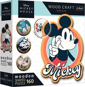 NUEVO Rompecabezas de Madera Trefl 160 Piezas 9+ Edades Retro Mickey Mouse - Imagen 1 de 2