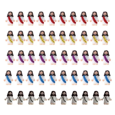 Mini Jesus Figuren Dekoration Spielzeug Ostern Schule Handwerk Mehrzweck - Bild 1 von 4