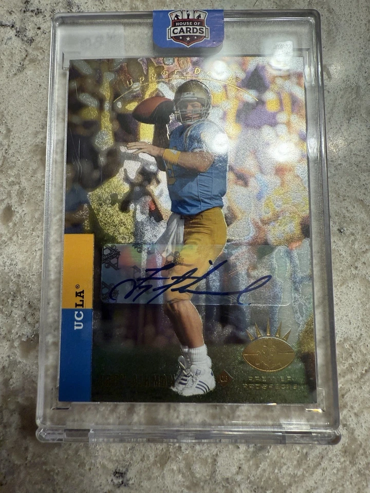 Troy Aikman 2012 cubierta superior automático SP-98 Foto 1 de 2