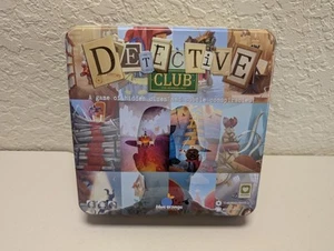 Blue Orange Board Game Detective Club Metal Tin Edition Box - Picture 1 of 5