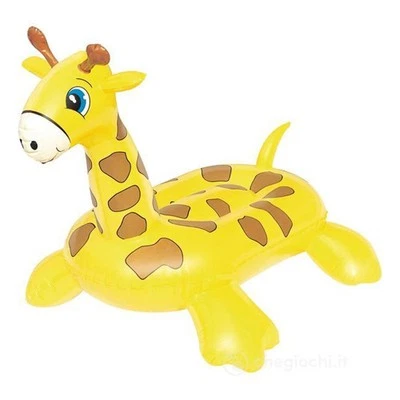 CAVALCABILE GIRAFFA GONFIABILE 110X71 CM - Immagine 1 di 3