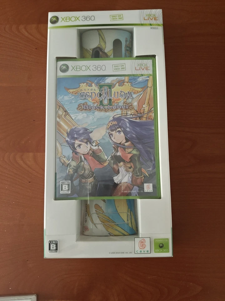 ESPGALUDA II BLACK LABEL XBOX 360 NTSC-JAPAN OCCASION (REGION FREE) - Photo 1/1