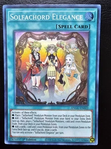 Solfachord Elegance Super Rare ANGU-EN022 1st Edition - Picture 1 of 1