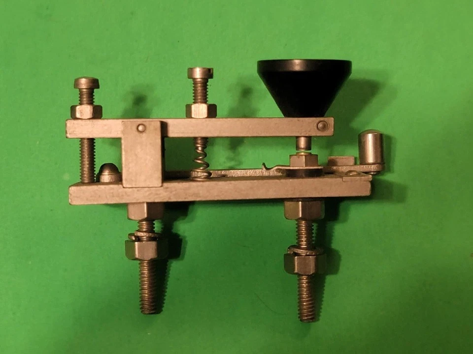 MINI MORSE CODE TELEGRAPH KEY SPY QRP WESTERN ELECTRIC AMATEUR HAM RADIO CW WE - Image 1 of 4