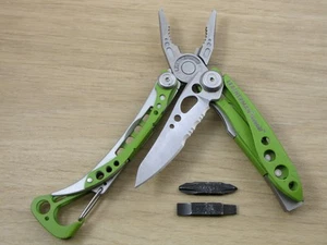Leatherman Skeletool Multi-Tool, Combo Knife, Sublime Green (retired), USA - Picture 1 of 10