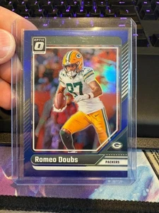 2024 Donruss Optic Romeo Doubs Blue #57/199 Packers - Picture 1 of 2